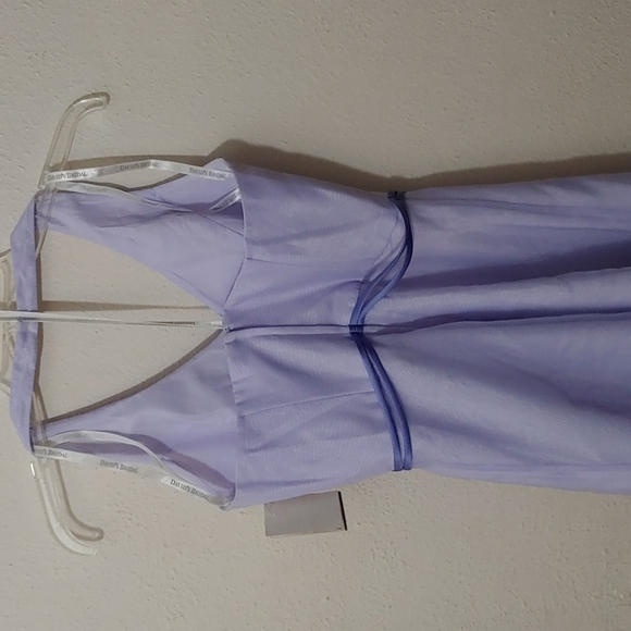 David's Bridal Women's Size 4 NWT Lilac Dress - Picture 4 of 7